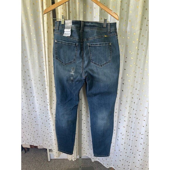 International Concepts INC NWT Curvy Tummy Control Fit Mid Rise Skinny Leg Jeans - Picture 3 of 6